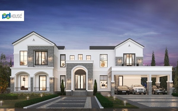 Pd House ส่งบ้านโมเดิร์น Mediterranean เอาใจกลุ่ม Luxury | รับสร้างบ้าน  2023 / 2566 : รับสร้างบ้านเดี่ยว, ทาวน์โฮม, โฮมออฟฟิศ, ตึกแถว